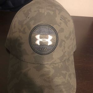 Camouflage under armour hat